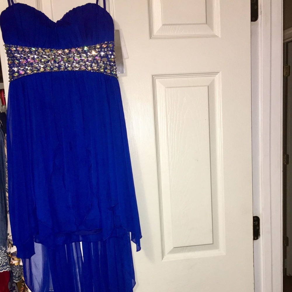 SEQUIN HEARTS STRAPLESS PARTY/PROM DRESS